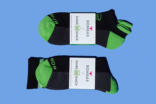 two sets of Bombas socks