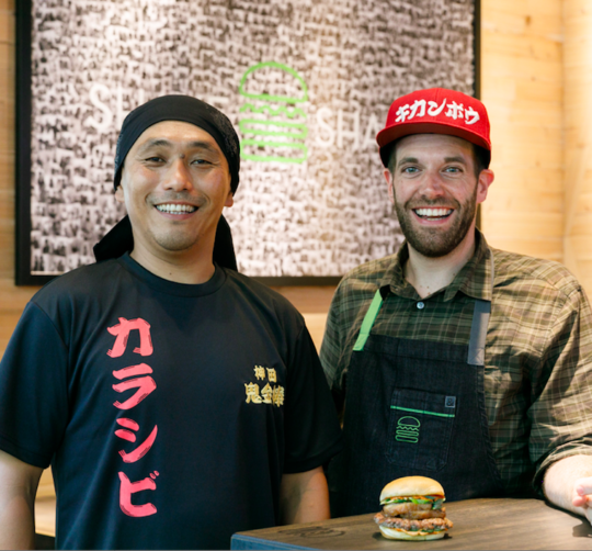 Shake Shack Japan employees smiling for a photo