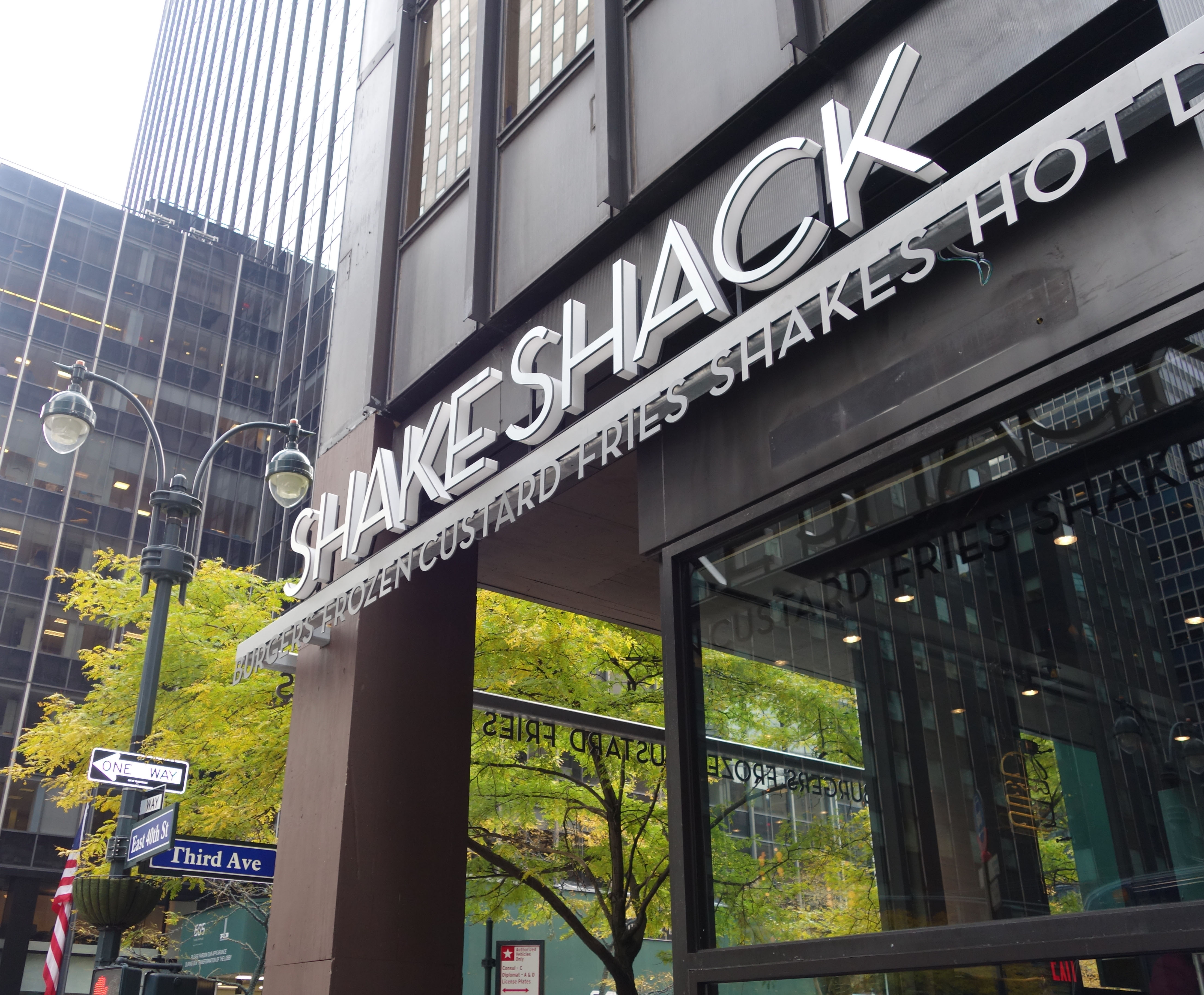 Shake Shack at 23rd Street and Madison Ave New York, NY