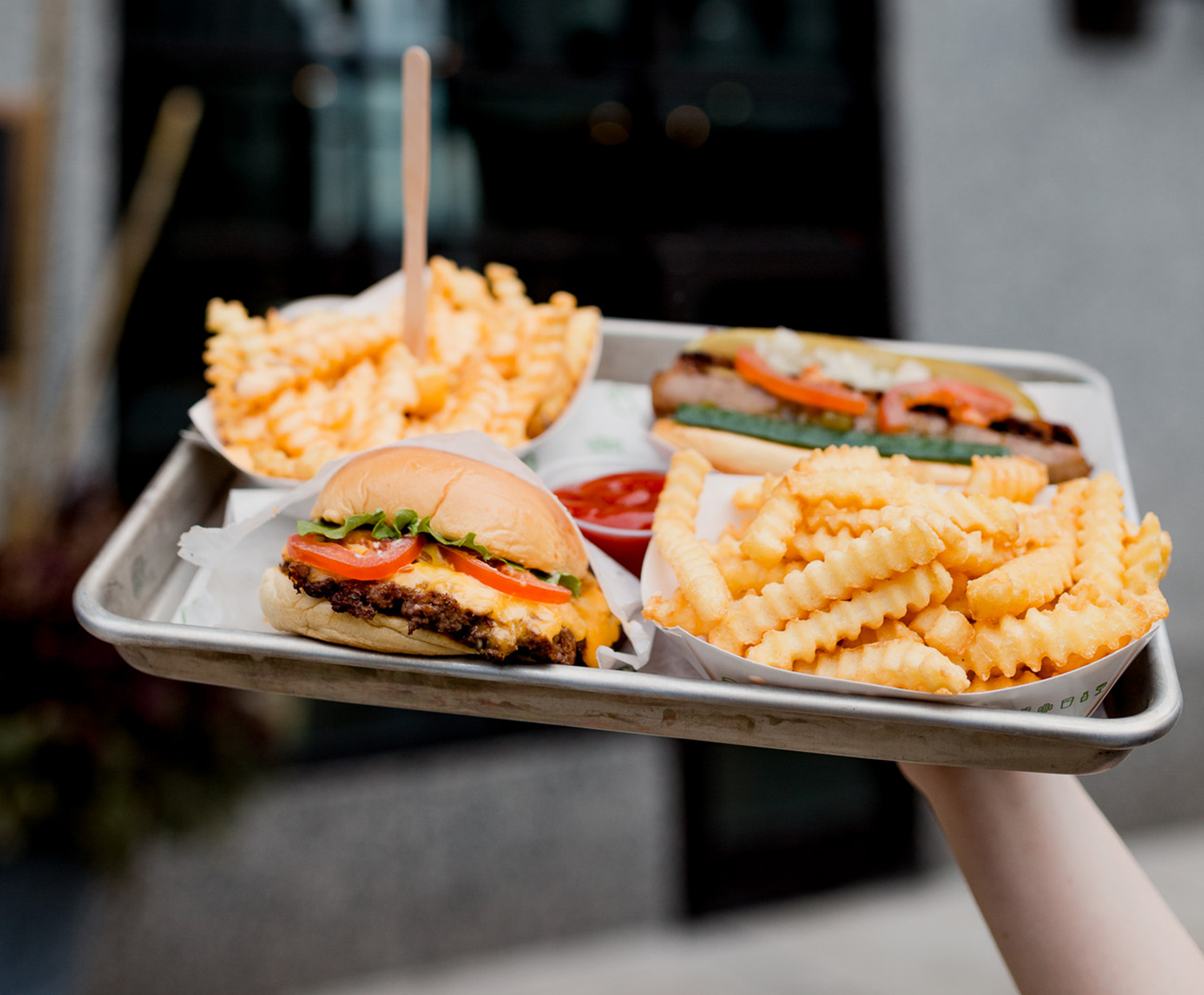 Shake Shack at 400 W. 8th Street Los Angeles, CA