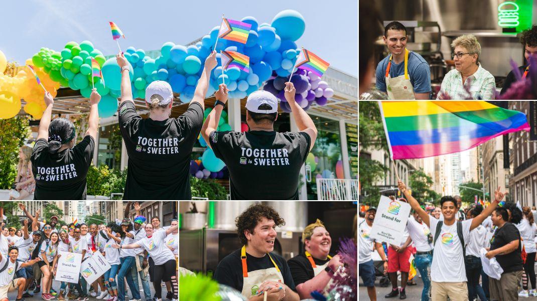 Pride at Shake Shack