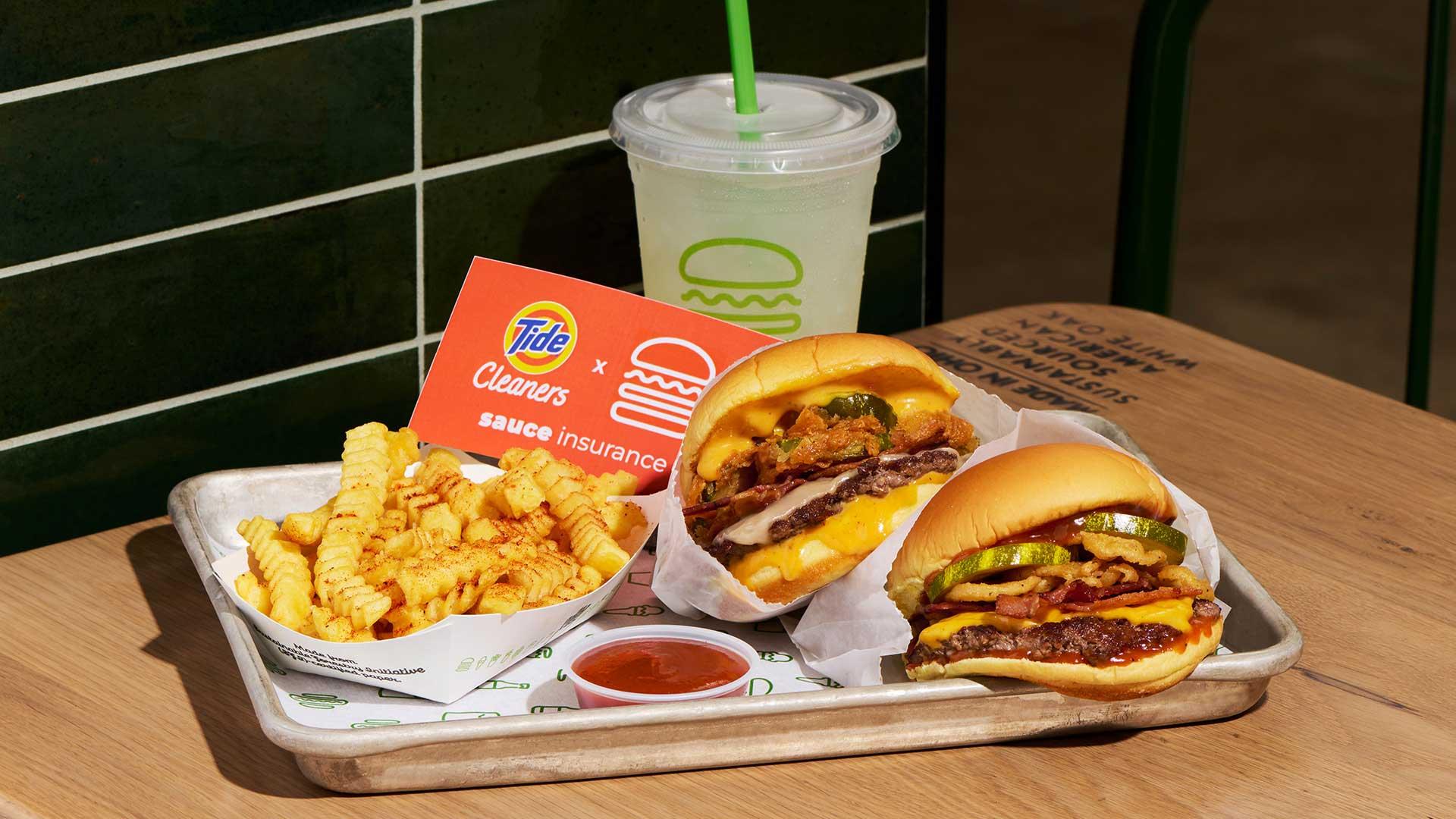 Shake Shack Teams Up with Tide Cleaners To Keep You Stain Free | Shake ...