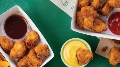 boxes of chicken nuggets pictured from above